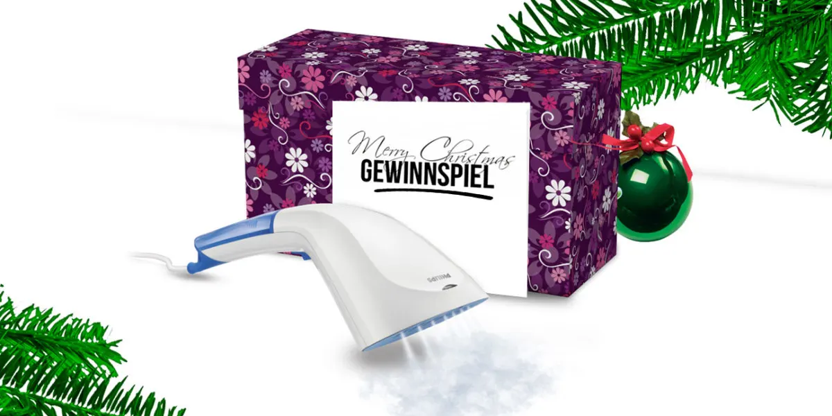 Il concorso Philips Steam&Go - Calendario dell'Avvento