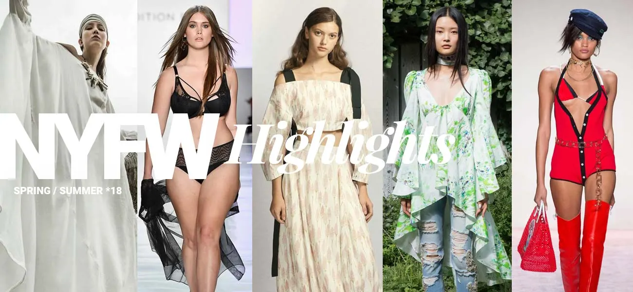I punti salienti della settimana della moda di New York: Tendenze per la primavera/estate 2018