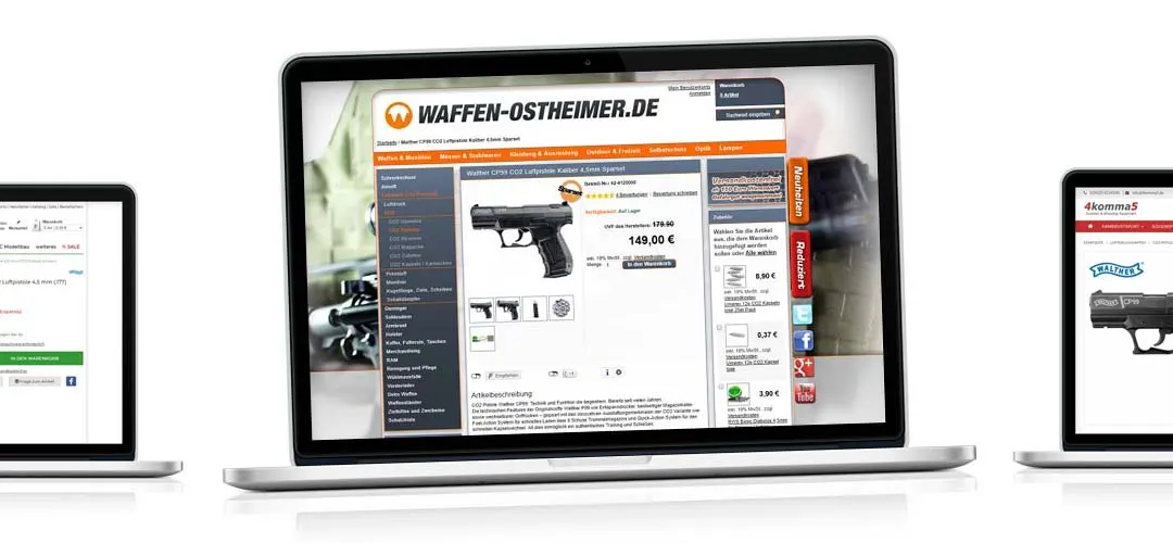 Una pistola a CO2 a buon mercato?! Comprare armi online: Confronto Walther CP99