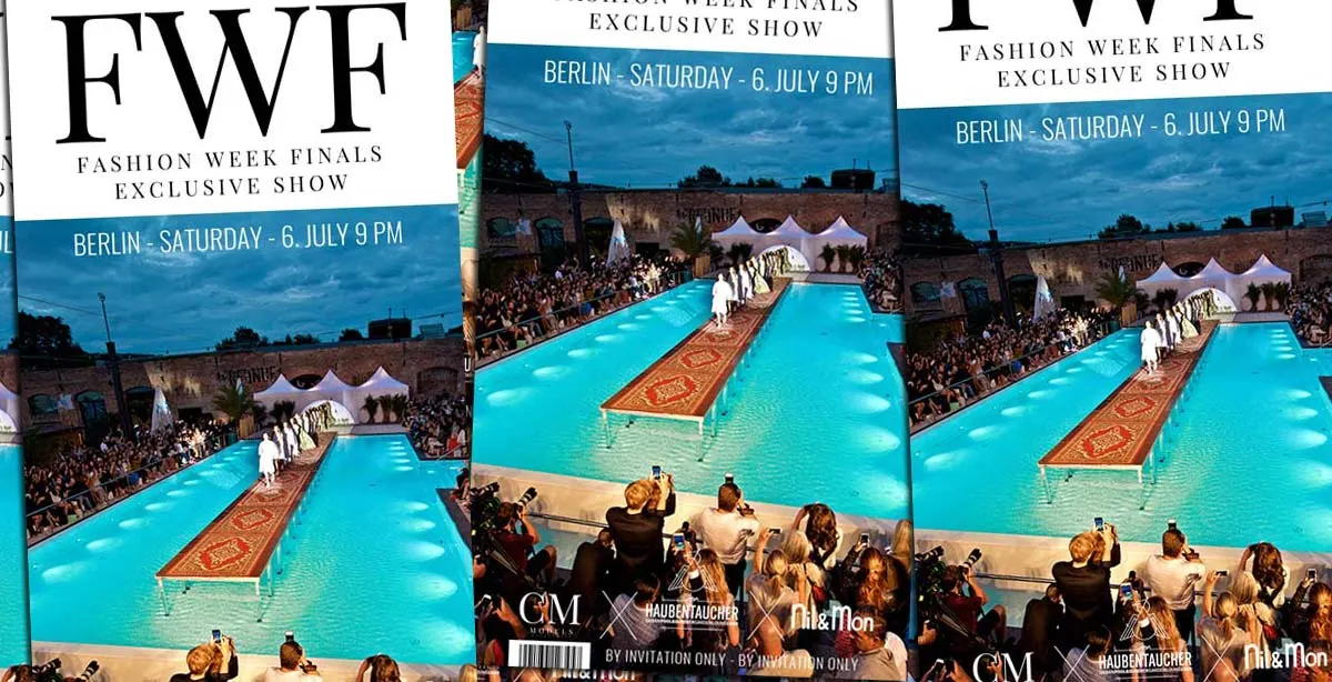 Finali della settimana della moda: Show + Magazine Aftershow Party il 06.07. da Haubentaucher