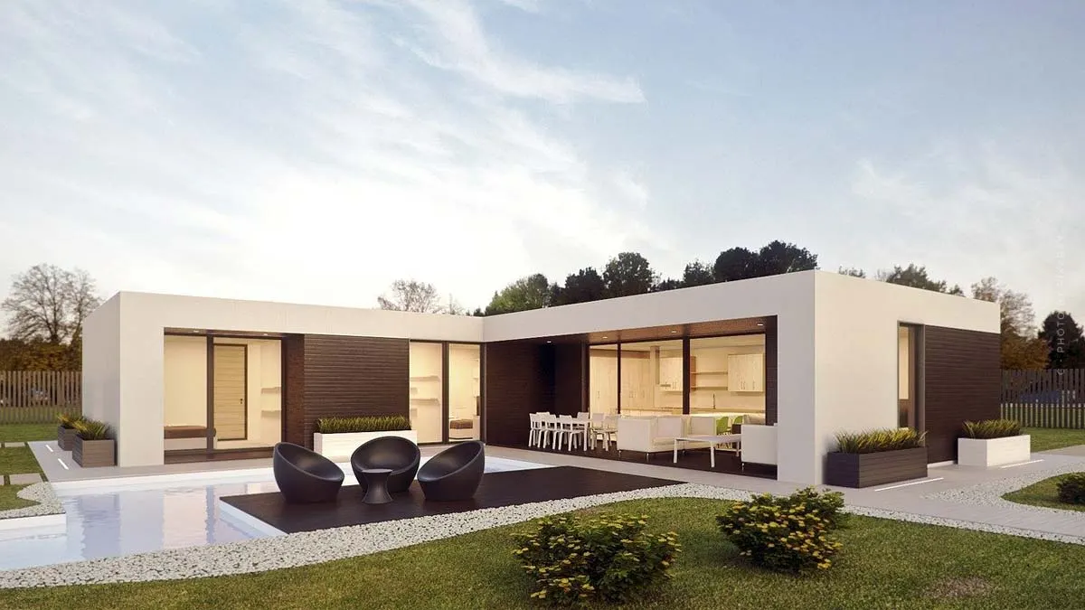 Casa prefabbricata: vantaggi e svantaggi a colpo d'occhio, così come i costi e i tipi di casa a confronto