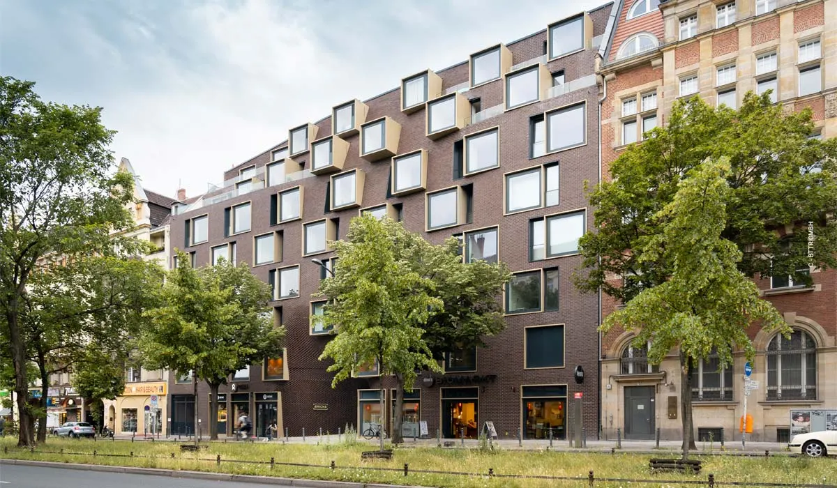 Bricks Schöneberg - Quartiere residenziale e commerciale di Graft Architekten a Berlino Mitte