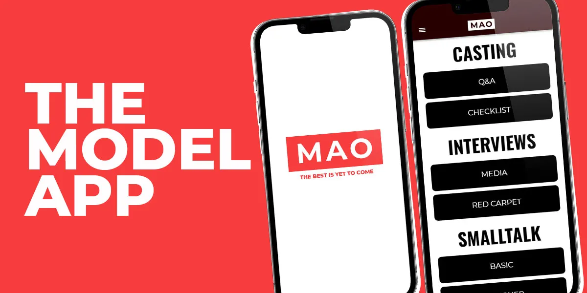 App per modelle! "The Model App": consigli gratuiti per i casting, chiacchiere + quiz sul marchio