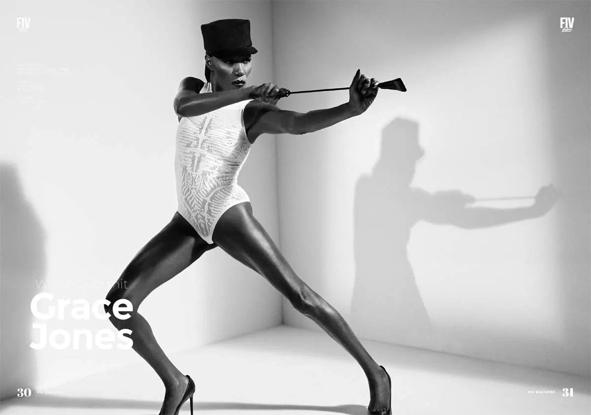 Wolford x Grace Jones: scoprire le nuove collezioni + copertina FIV #29