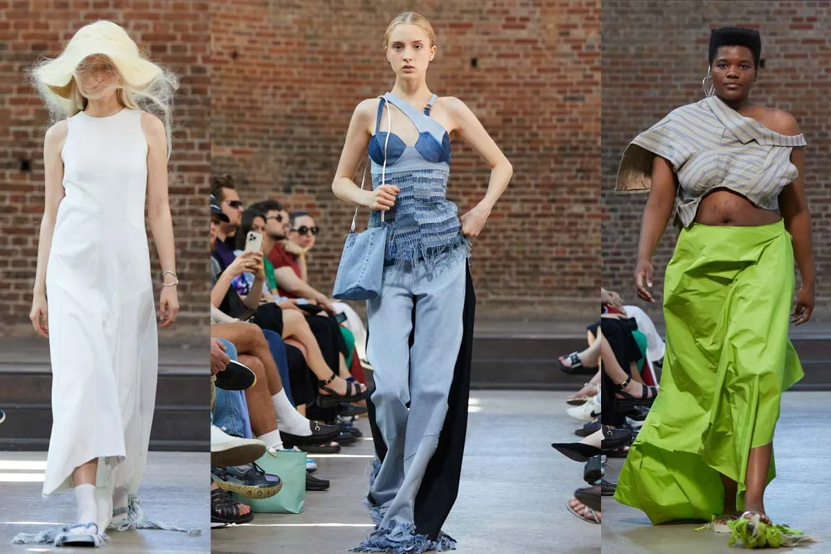 Sfilata di moda Avenir: Etichetta berlinese di upcycling - FW 2023 Estate