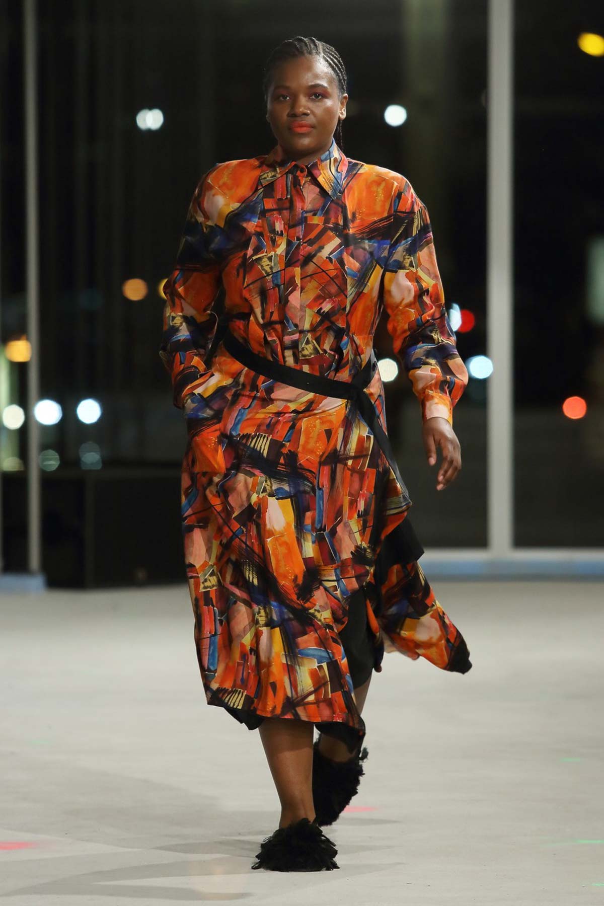 Bobkova Look Erntefeld Print Berlin Fashion Week