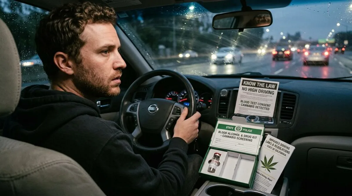 Cannabis e guida: limite di THC e rischio patente