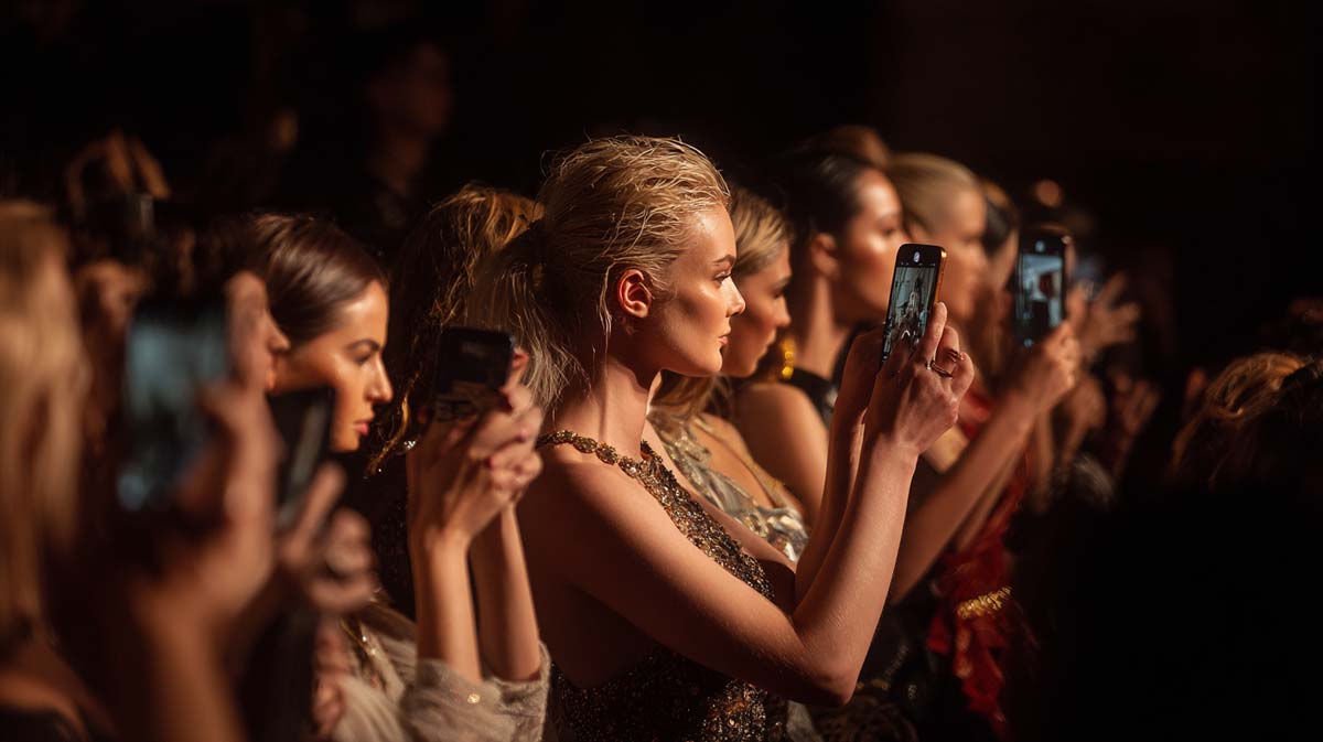 berlin-fashion-week-show-modenschau-publikum-vip-laufsteg-iphone-foto-kollektion-tell-the-truth-usa-dark-fashion